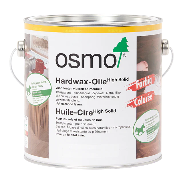 [3040 2.5] Osmo Hardwax-Olie Farbig 2,5L (3040, Wit)