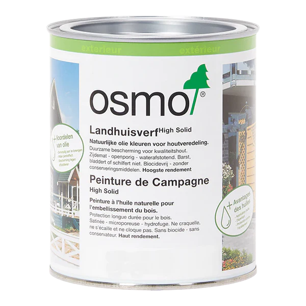 [11400027] Osmo Landhuisverf Outside 0,75L (2101, Wit)