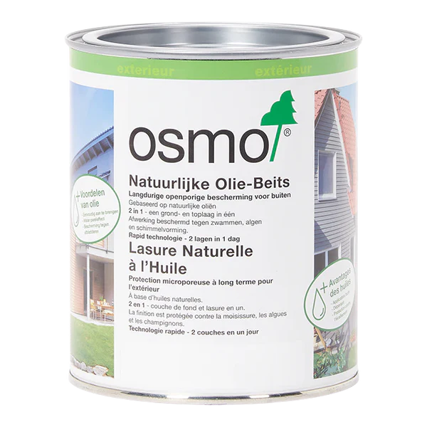 [12100001] Osmo Natuurlijke Olie-Beits Outside 0,75L (700, Grenen)