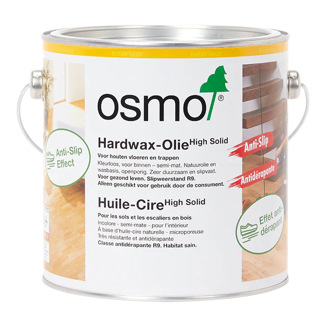 [10400078] Osmo Hardwax-Olie Anti-Slip 2,5L (3088, Kleurloos Semi-Mat R9)